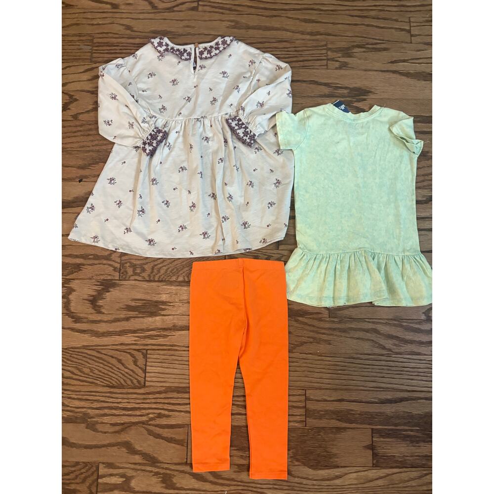 Girls Lot Reebok Modern Moments Blouse Short Sleeve/Long Sleeve Pants 2T-3T